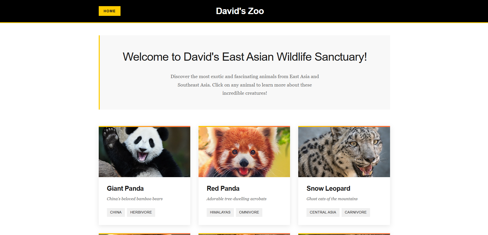 Zoo Explorer — preview