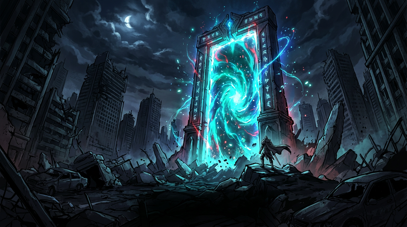Timeline Rift — Gate Regressor RPG — preview
